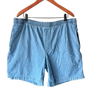 George Elastic Comfy Denim Men's 100% Cotton Shorts